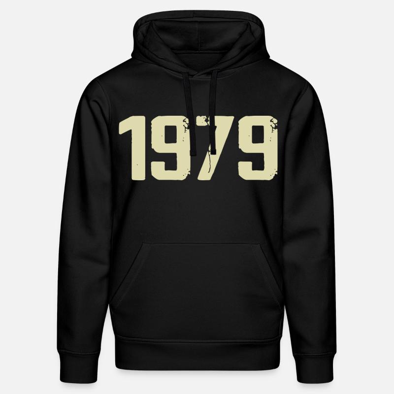 Jubilee 1979 - Stanley/Stella DRUMMER Unisex Organic Hoodie - black