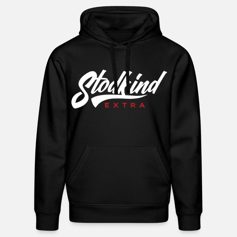 Stodkind Extra WHITE - Sweat à capuche bio DRUMMER Stanley/Stella Unisexe - noir