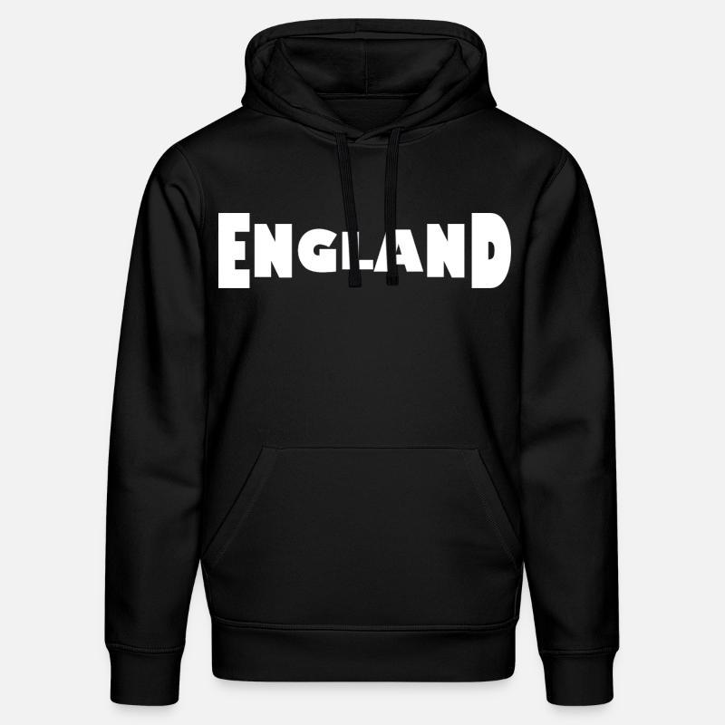 Angleterre - Sweat à capuche bio DRUMMER Stanley/Stella Unisexe - noir