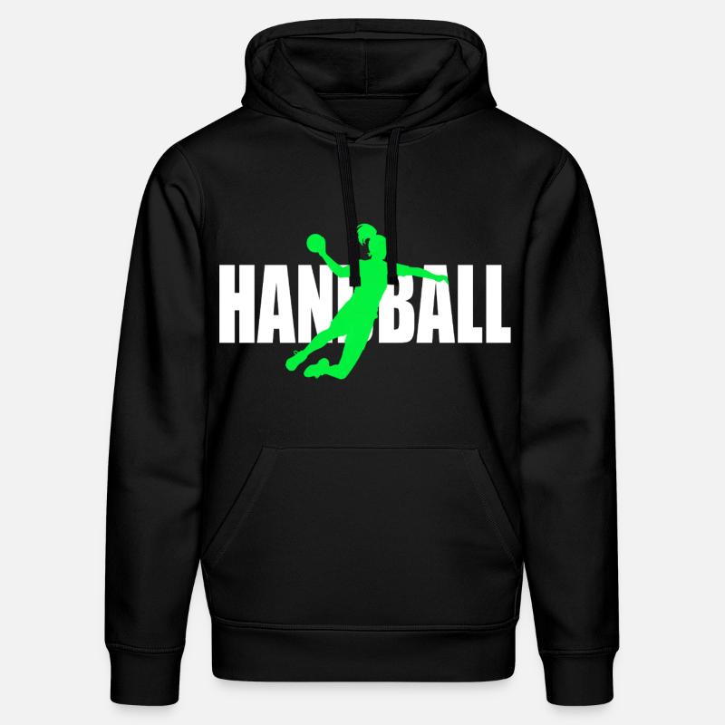 Handball - Sweat à capuche bio DRUMMER Stanley/Stella Unisexe - noir