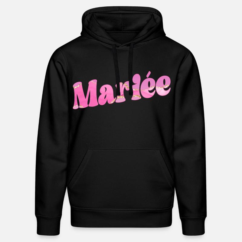 Mariée Mariage - Sweat à capuche bio DRUMMER Stanley/Stella Unisexe - noir
