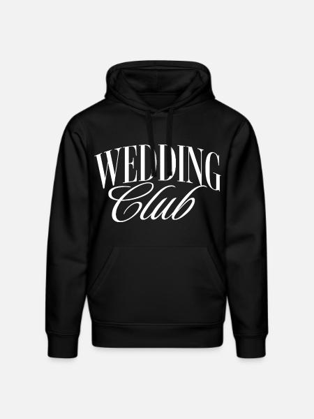 Wedding Club - Stanley/Stella DRUMMER Unisex Organic Hoodie - black