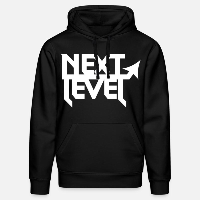next level w - Stanley/Stella Unisex Bio-Hoodie DRUMMER  - Schwarz