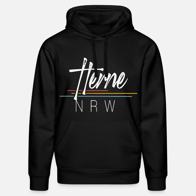 Herne - Sweat à capuche bio DRUMMER Stanley/Stella Unisexe - noir