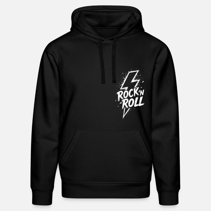 Rock 'n' Roll Blitz - Stanley/Stella Unisex Bio-Hoodie DRUMMER - Schwarz