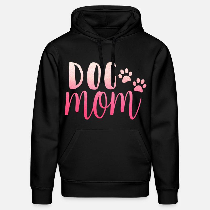 Maman de chien - Sweat à capuche bio DRUMMER Stanley/Stella Unisexe - noir