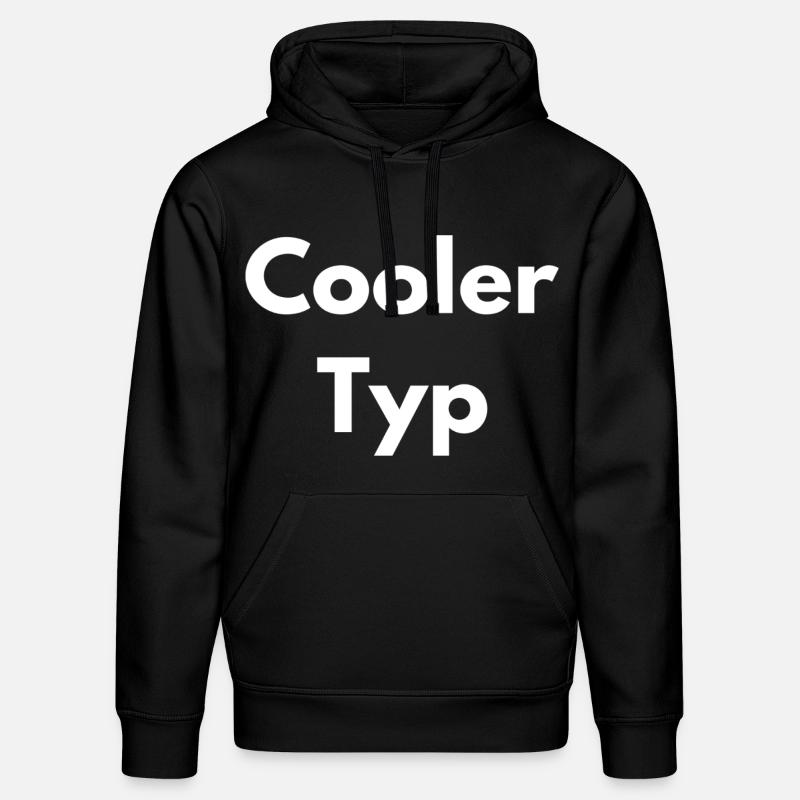 mec cool - Sweat à capuche bio DRUMMER Stanley/Stella Unisexe - noir