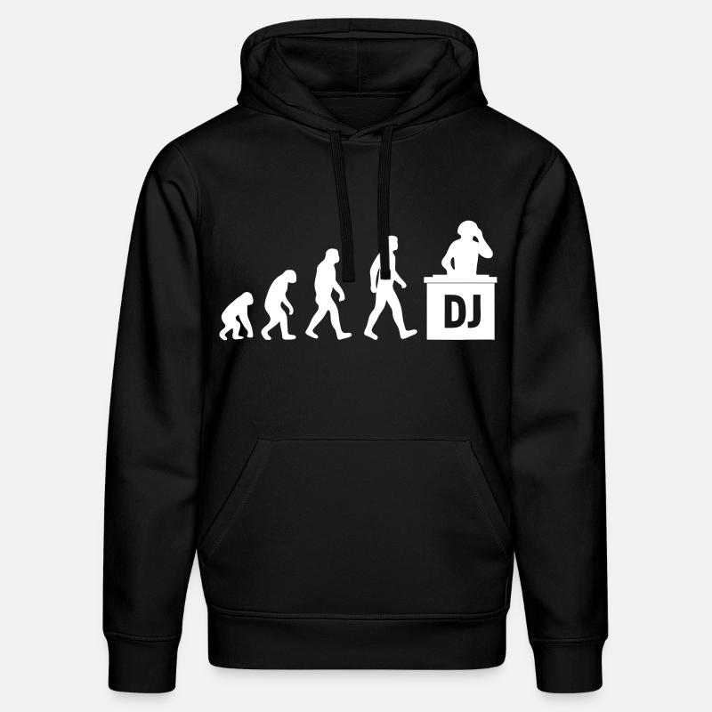 DJ Evolution – Musique Électronique - Sweat à capuche bio DRUMMER Stanley/Stella Unisexe - noir