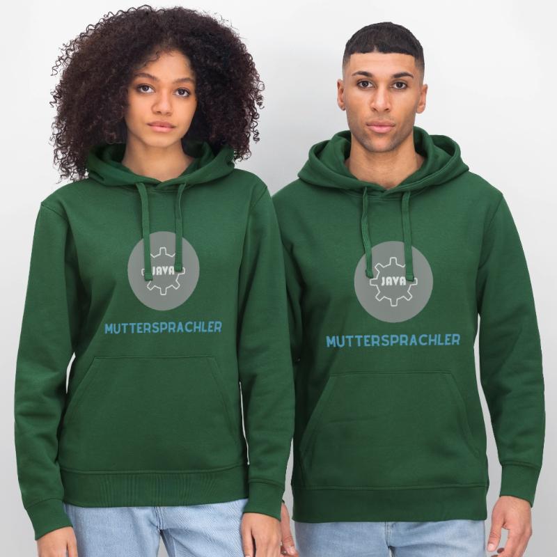 Native speaker: JavaScript Edition Stanley/Stella DRUMMER Unisex Organic Hoodie