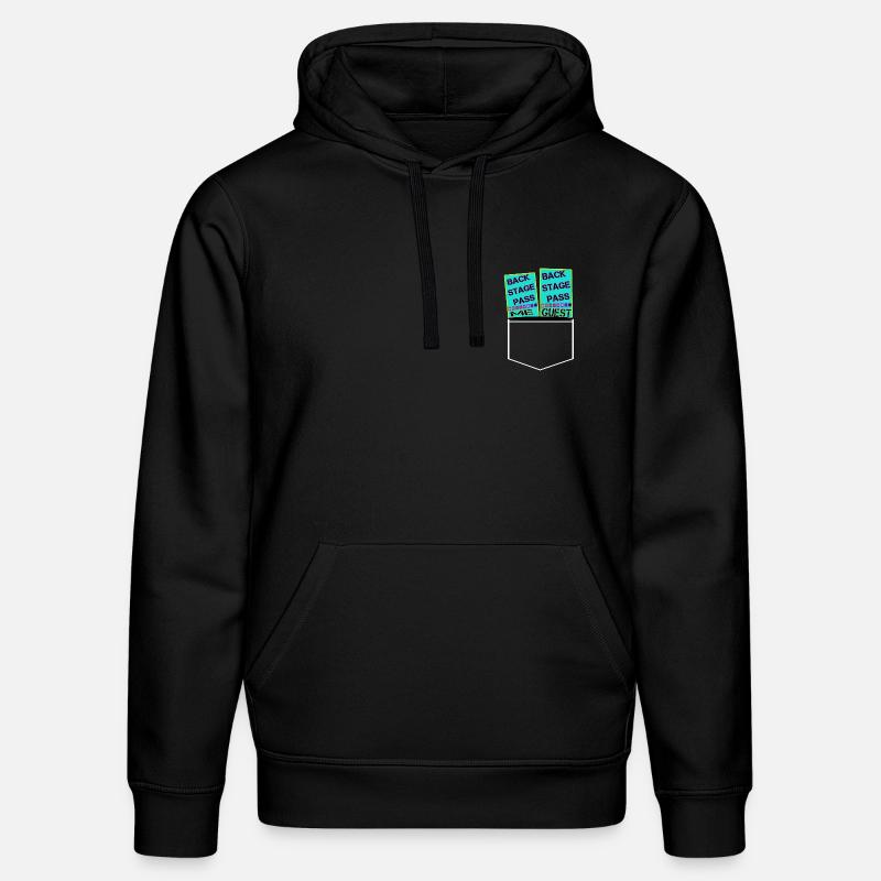  Gästepass  - Stanley/Stella Unisex Bio-Hoodie DRUMMER  - Schwarz