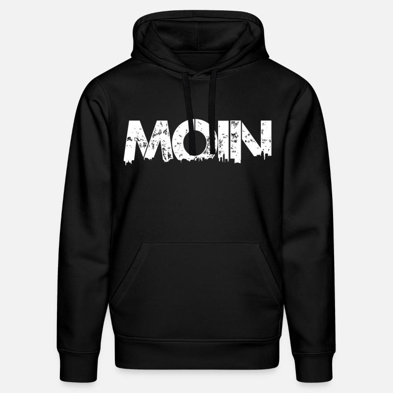 MOIN w - Stanley/Stella Unisex Bio-Hoodie DRUMMER  - Schwarz