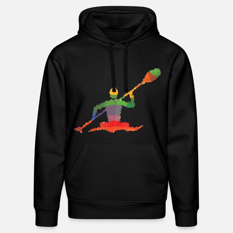 Saint-Kanut - Sweat à capuche bio DRUMMER Stanley/Stella Unisexe - noir