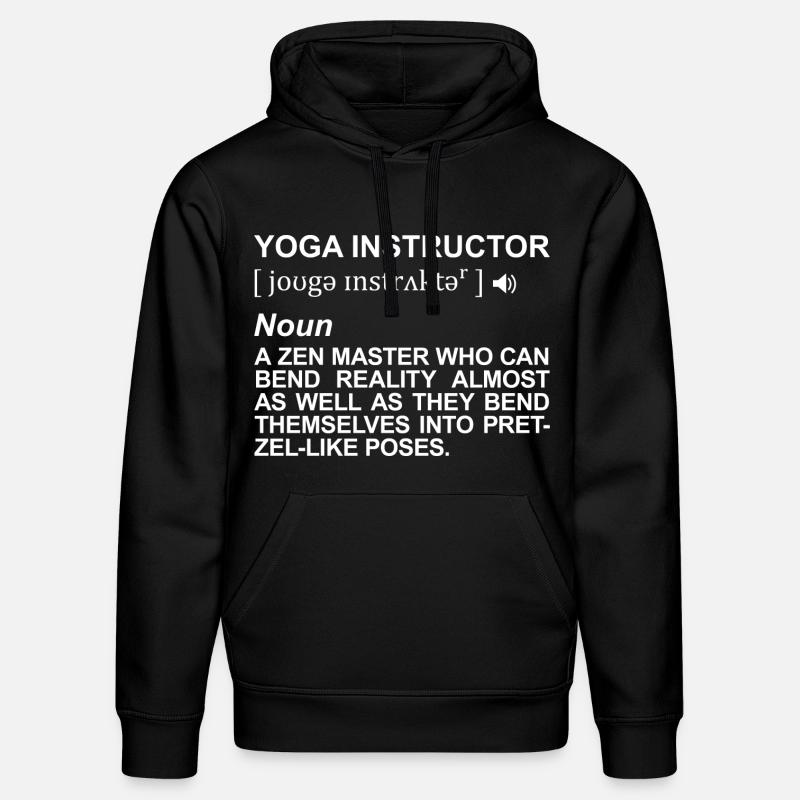Yogalehrer Definition - Stanley/Stella Unisex Bio-Hoodie DRUMMER  - Schwarz