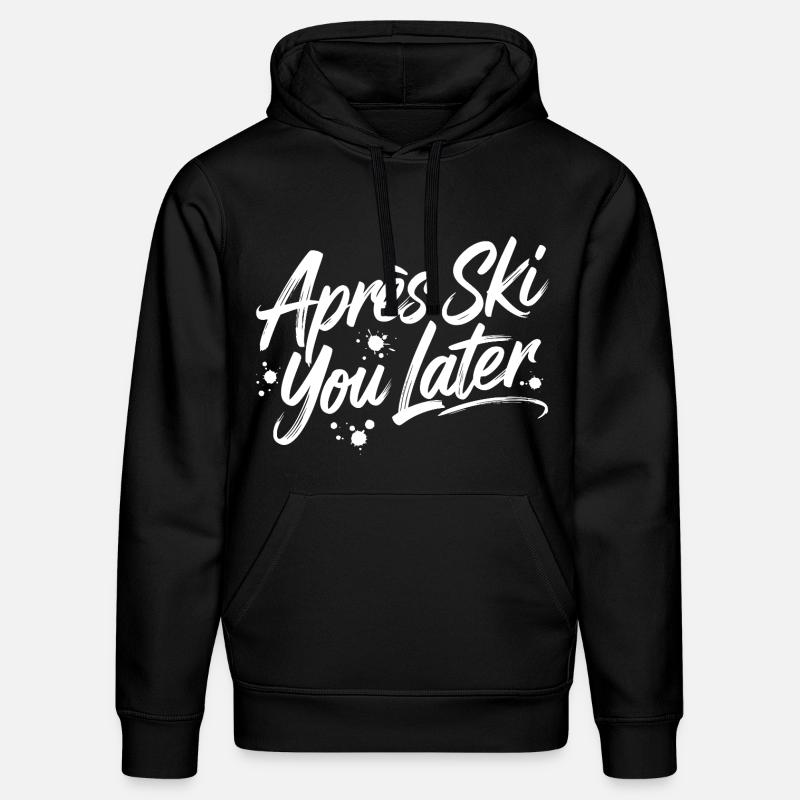 Après Ski you plus tard - Sweat à capuche bio DRUMMER Stanley/Stella Unisexe - noir
