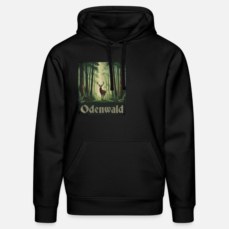 Odenwald - Stanley/Stella Unisex Bio-Hoodie DRUMMER  - Schwarz