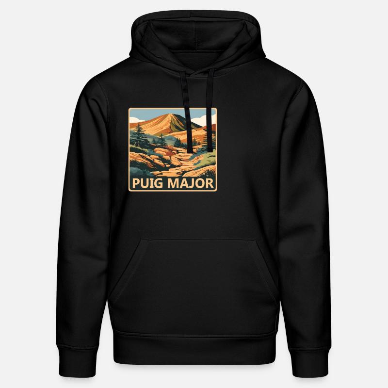 Puig Major Mallorca - Stanley/Stella Unisex Bio-Hoodie DRUMMER - Schwarz
