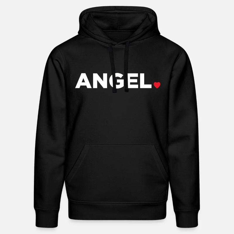 Ange - Sweat à capuche bio DRUMMER Stanley/Stella Unisexe - noir