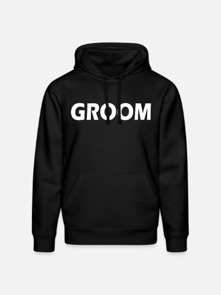 Groom - Sweat à capuche bio DRUMMER Stanley/Stella Unisexe - noir