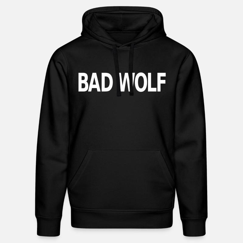 Bad Wolf - Sweat à capuche bio DRUMMER Stanley/Stella Unisexe - noir