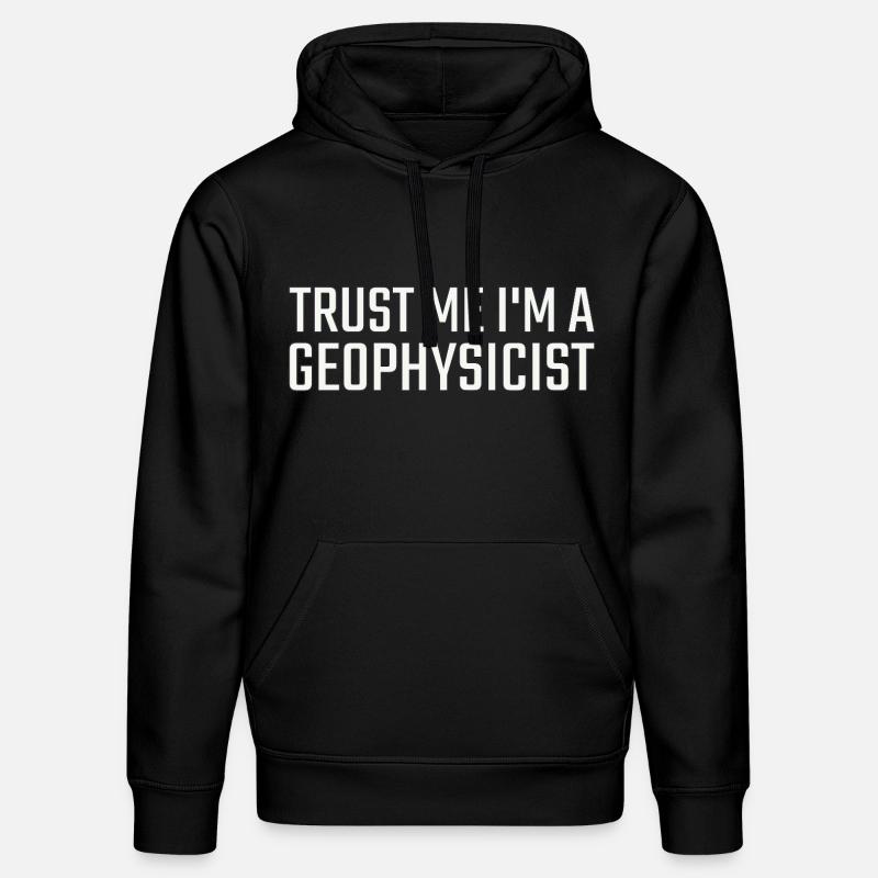 Géophysicien Faites-moi confiance Géophysique - Sweat à capuche bio DRUMMER Stanley/Stella Unisexe - noir