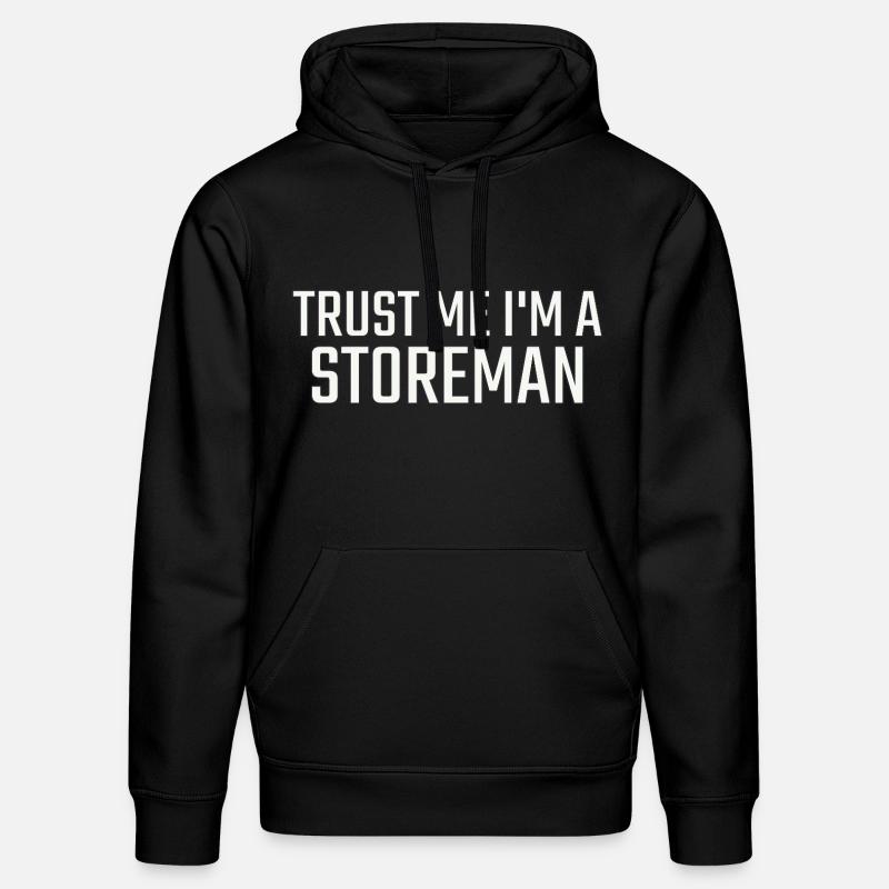 Storeman, Faites-moi confiance - Sweat à capuche bio DRUMMER Stanley/Stella Unisexe - noir