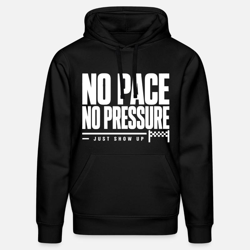 Pas de rythme, pas de pression - Sweat à capuche bio DRUMMER Stanley/Stella Unisexe - noir