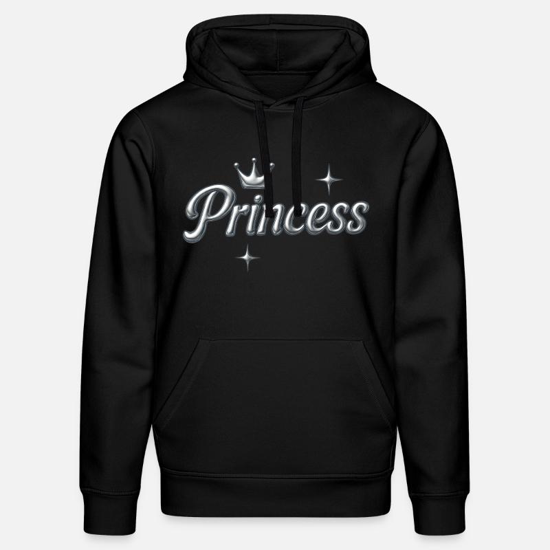 Princesse / Y2K Design - Sweat à capuche bio DRUMMER Stanley/Stella Unisexe - noir