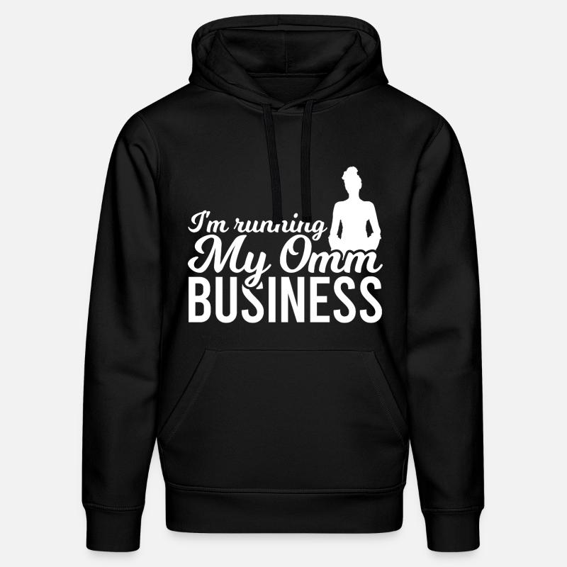 Yogalehrer Witz - Stanley/Stella Unisex Bio-Hoodie DRUMMER  - Schwarz
