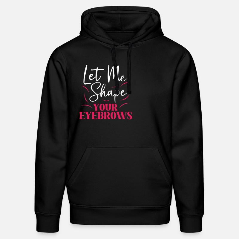 Make-up Microblading Kosmetik Kosmetikerin - Stanley/Stella Unisex Bio-Hoodie DRUMMER  - Schwarz