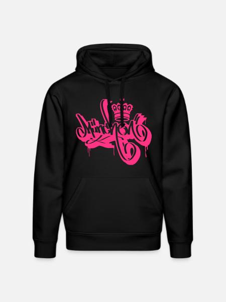 Munich Ultras Supporter Tattoo Graffiti Day Shirt - Stanley/Stella DRUMMER Unisex Organic Hoodie - black