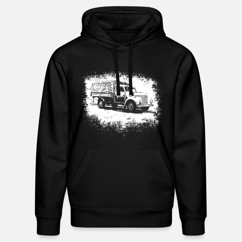 Framo Barkas V 901/2 - Stanley/Stella Unisex Bio-Hoodie DRUMMER - Schwarz