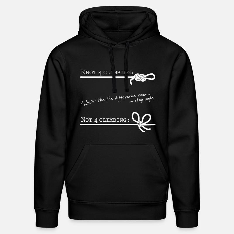 Escalade K-not 4 - purewhite - DIGITAL - Sweat à capuche bio DRUMMER Stanley/Stella Unisexe - noir