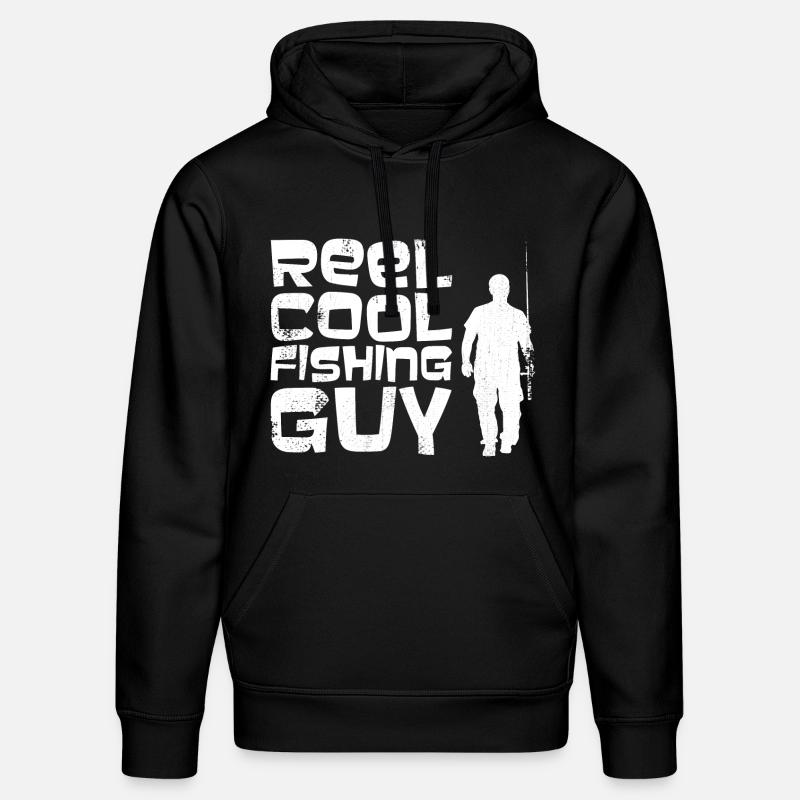 Pêcheur cool - Sweat à capuche bio DRUMMER Stanley/Stella Unisexe - noir