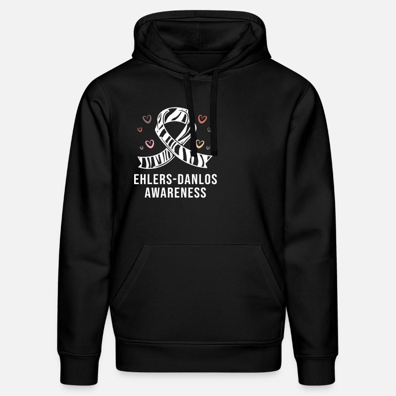 Syndrome d’Ehlers-Danlos EDS HSD - Sweat à capuche bio DRUMMER Stanley/Stella Unisexe - noir
