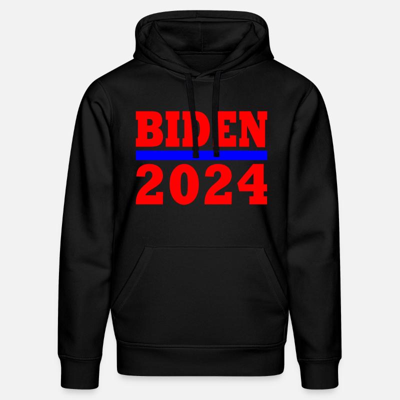Joe biden 2024 - Sweat à capuche bio DRUMMER Stanley/Stella Unisexe - noir