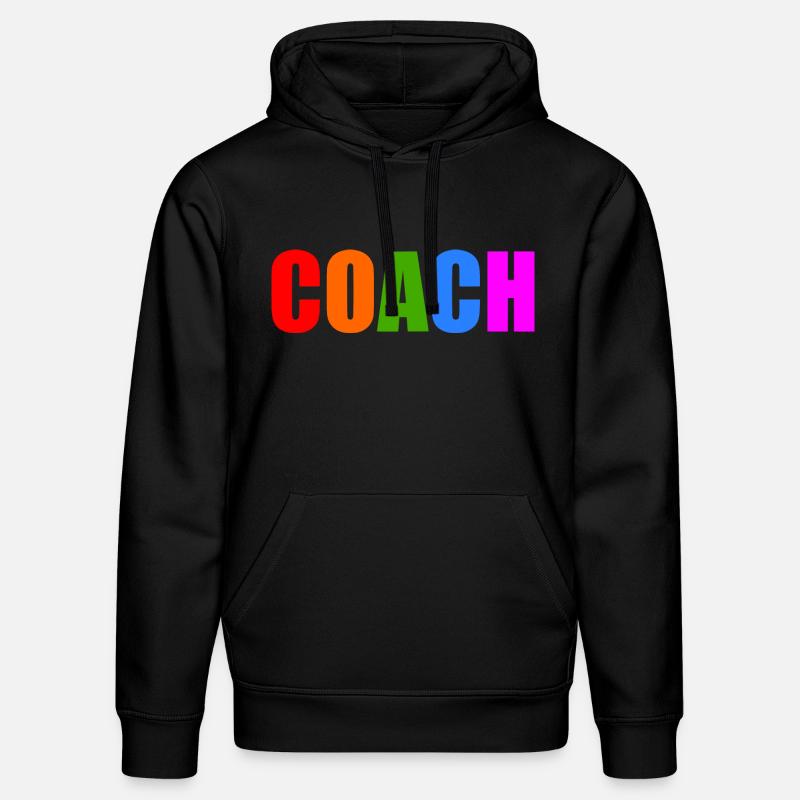 Coach - Sweat à capuche bio DRUMMER Stanley/Stella Unisexe - noir