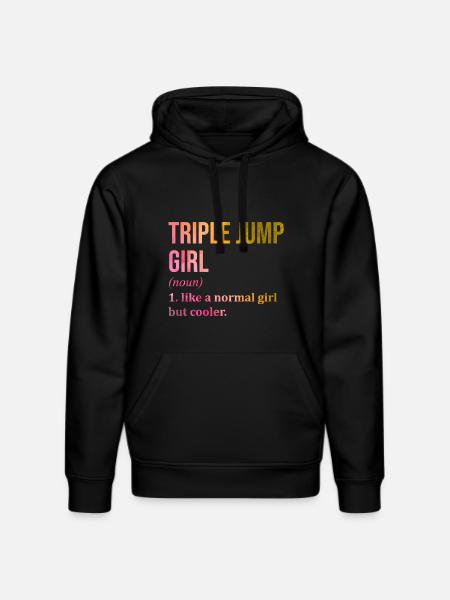 Dreisprung - Stanley/Stella Unisex Bio-Hoodie DRUMMER - Schwarz