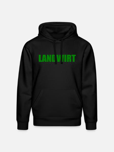 Landwirt - Stanley/Stella Unisex Bio-Hoodie DRUMMER - Schwarz