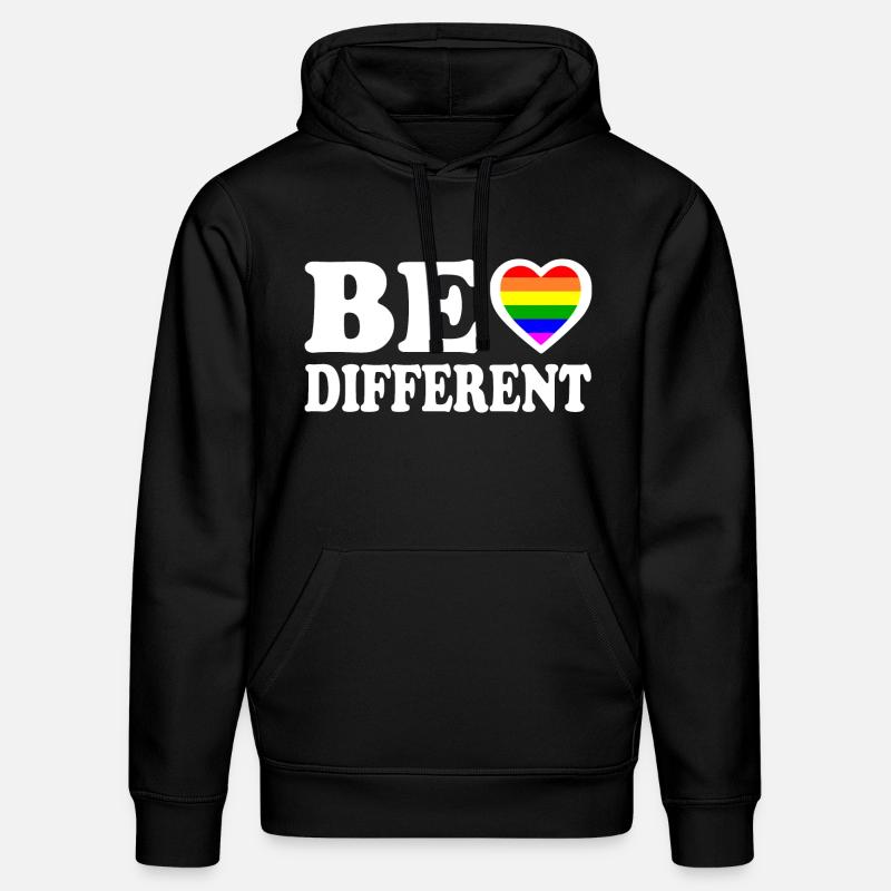 Be different - Sweat à capuche bio DRUMMER Stanley/Stella Unisexe - noir