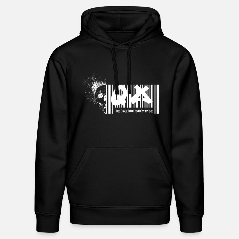 QuadriX (QX) - Sweat à capuche bio DRUMMER Stanley/Stella Unisexe - noir