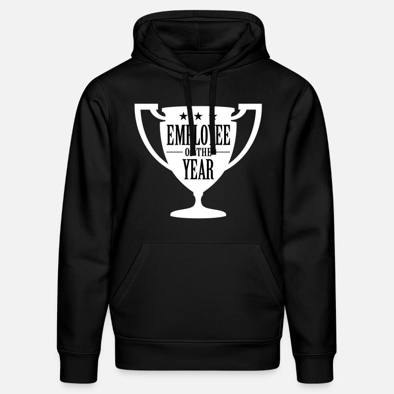 Employé de l'année! - Sweat à capuche bio DRUMMER Stanley/Stella Unisexe - noir