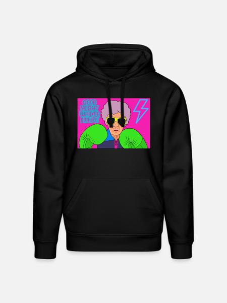 Fight! - Stanley/Stella Unisex Bio-Hoodie DRUMMER - Schwarz