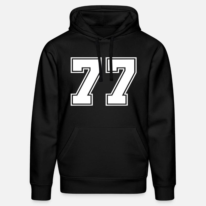 77 - Sweat à capuche bio DRUMMER Stanley/Stella Unisexe - noir