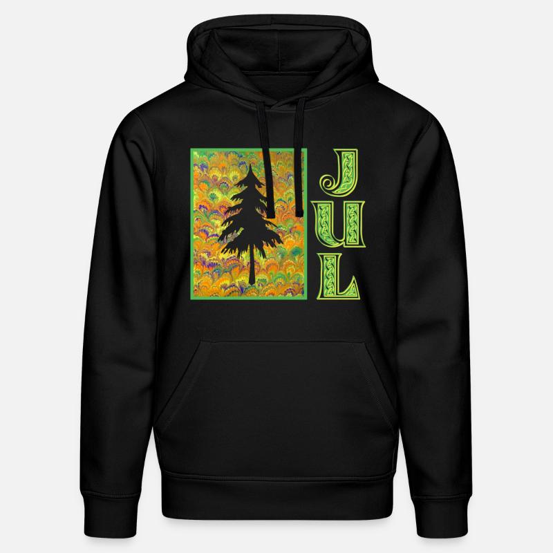 juil e 258 - Sweat à capuche bio DRUMMER Stanley/Stella Unisexe - noir