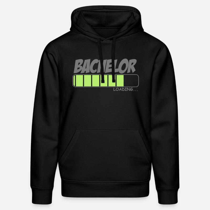 BACHELOR STUDENT - Sweat à capuche bio DRUMMER Stanley/Stella Unisexe - noir