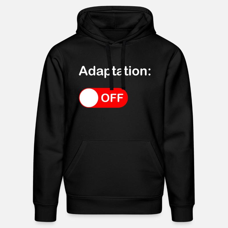 Adaption AUS - Stanley/Stella Unisex Bio-Hoodie DRUMMER - Schwarz