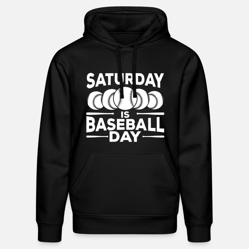 Citation sur le baseball - Sweat à capuche bio DRUMMER Stanley/Stella Unisexe - noir