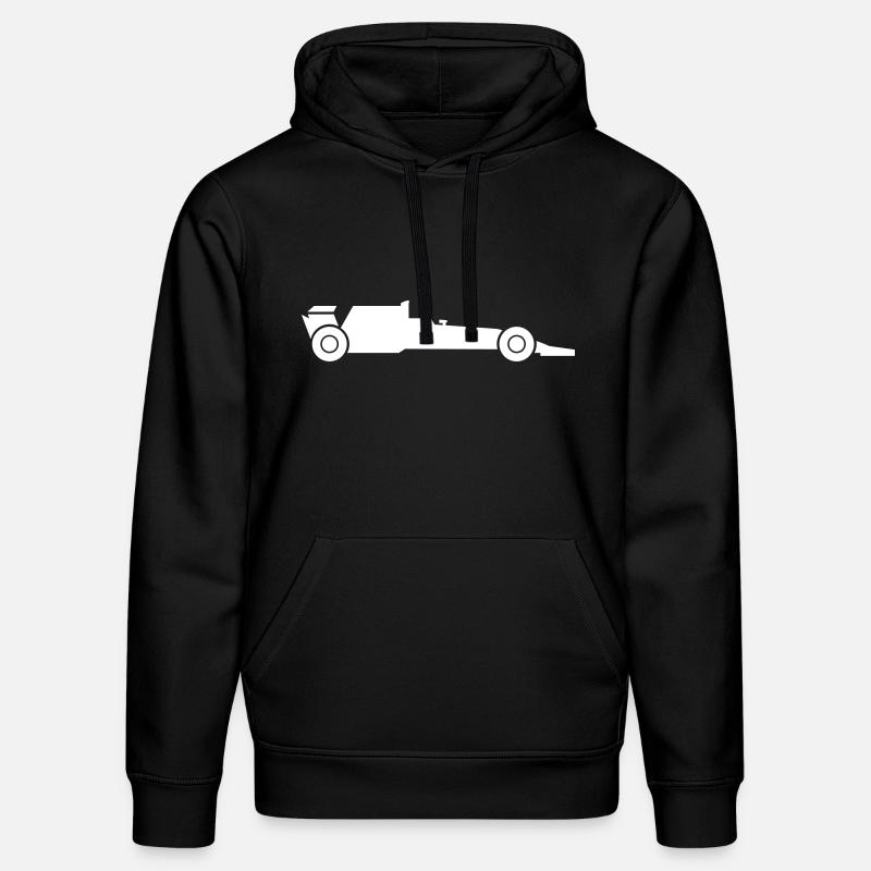 Voiture de course - Sweat à capuche bio DRUMMER Stanley/Stella Unisexe - noir