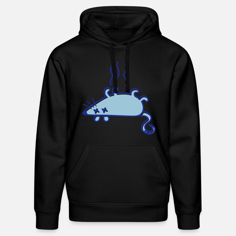 Eine tote Maus - Stanley/Stella Unisex Bio-Hoodie DRUMMER  - Schwarz