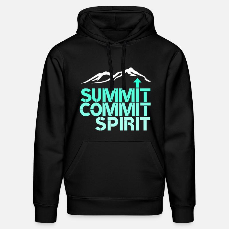 Sommet Spirit Commitment - Sweat à capuche bio DRUMMER Stanley/Stella Unisexe - noir